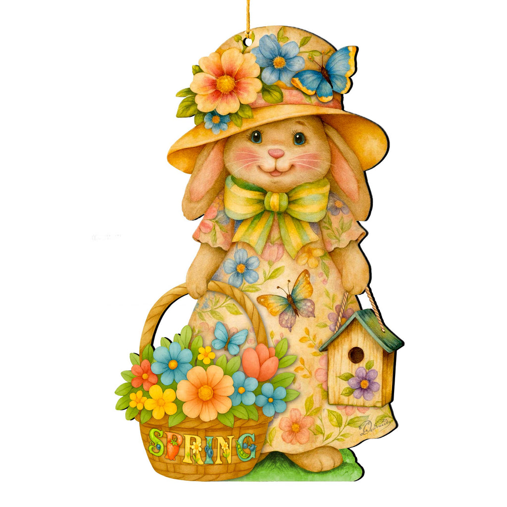 Spring Bunny Ornaments - Easter Spring Decoration - Easter Gift by G. Debrekht - 8652865