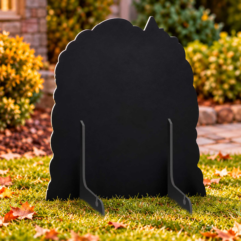 Welcome Witches Haunted House Wooden Halloween Freestanding Decoration by G. DeBrekht – 8652909F