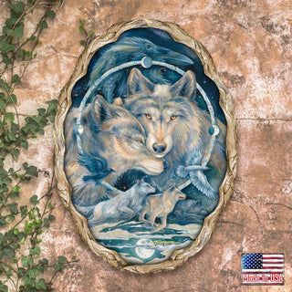 In Spirit I Am Free Wildlife Wall Art - J. Bergsma - Wildlife Holiday Decor - 8591723W-JB