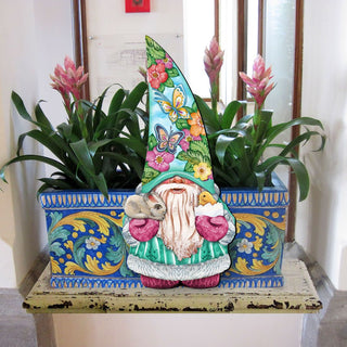 Spring Gnome Easter Door Decor by G. DeBrekht - Easter Spring Decor - 8611011H