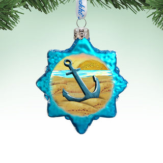Coastal Mercury Glass Ornament by G. DeBrekht - Coastal Holiday Decor - 775484