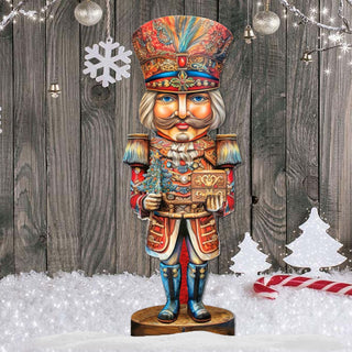 Nutcracker with a Heartwarming Surprise Outdoor Decor by G. Debrekht - Christmas Decor - 8611060F