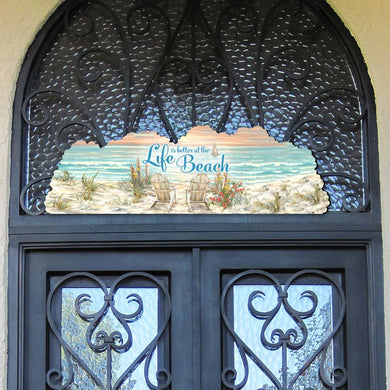 Life is Better Coastal Outdoor Decor by D. Gelsinger - Coastal Sea-Life Decor - 8461034F-1912