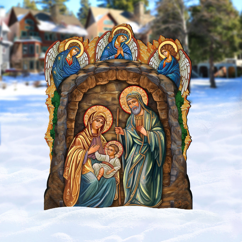 Orthodox Nativity Outdoor Decor Yard Decor by G. Debrekht - Nativity Holiday Decor - 852762F