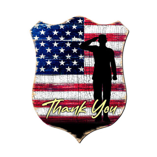 Shield of Appreciation Wall Door Hanger - International Decor - 8187101H