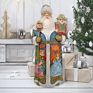 Nutcracker Romance Santa Hand-Painted WOODCARVED Masterpiece by G. DeBrekht - Christmas Decor - 215900 - SPECIAL ORDER *** PRE-ORDER - Handmade Just for You! ***