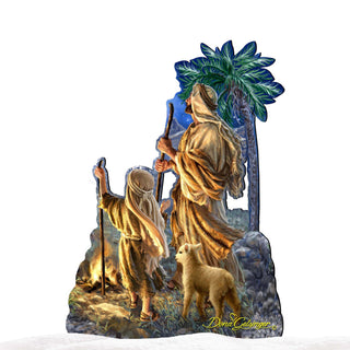 Shepherds Keeping Watch Nativity Outdoor Decor by D. Gelsinger - Nativity Holiday Decor - 8461023F-1838