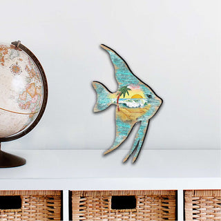 Fish Coastal Outdoor Decor Large Ornament by G. DeBrekht - Coastal Holiday Decor - 8198537M