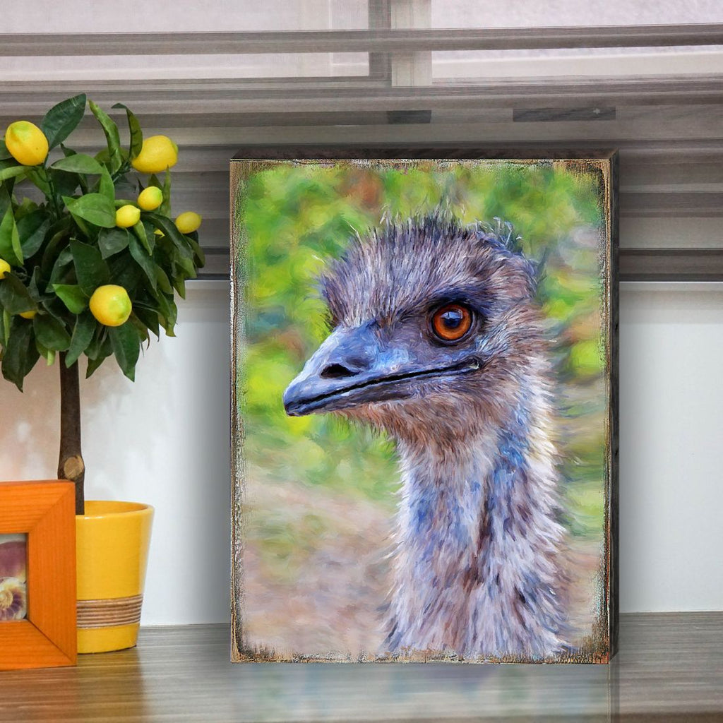 Appel Imu Art Wooden Wall Art by Nature Wonders - Nature Wildlife Decor - 95243B