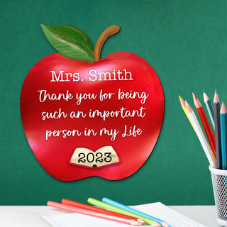 Personalized Teacher Gift - Teacher door hanger - Teacher Thank you Gift - Teacher Appreciation Gift - Unique Teacher Gifts - 8457612-P