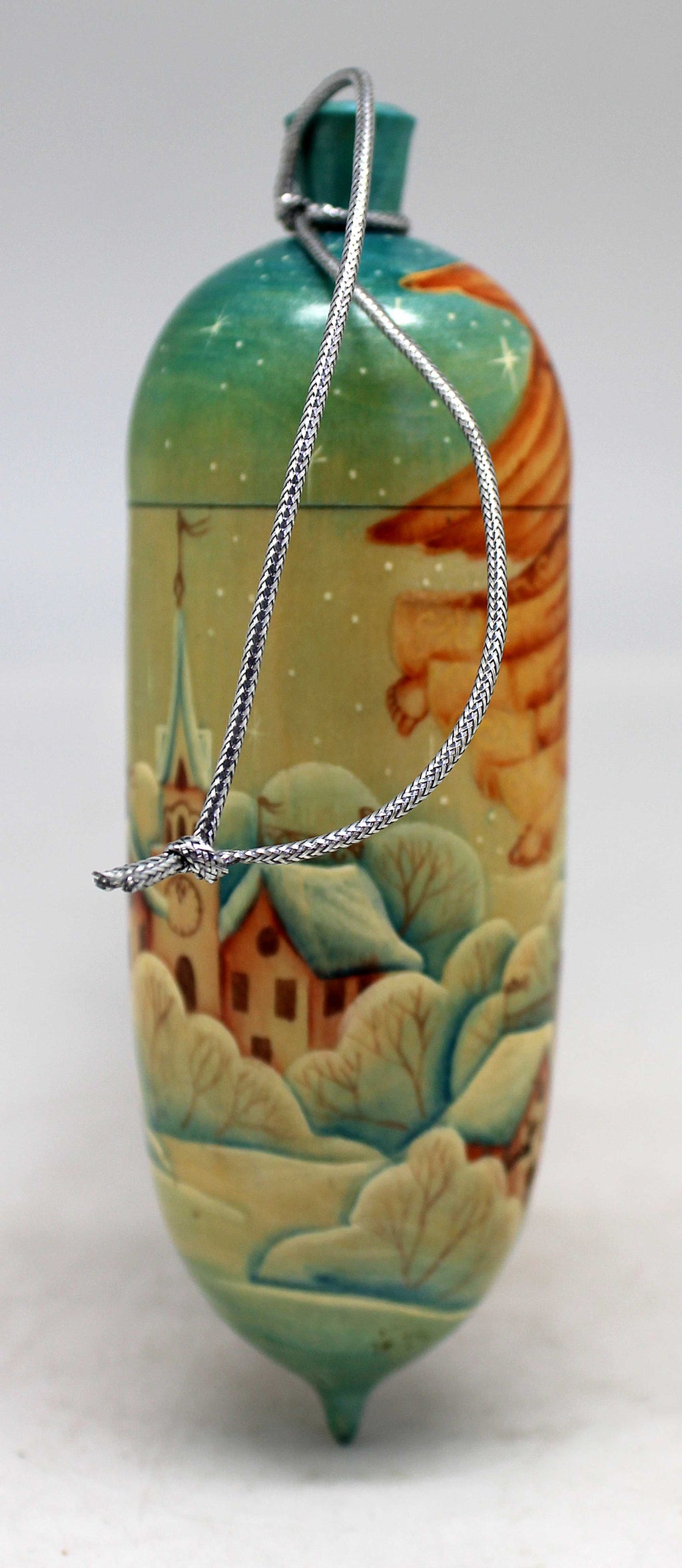 One-of-a-Kind Ornaments - Handmade and Hand-Painted Wooden Figurine 2x2x6 by GDeBrekht Reserve