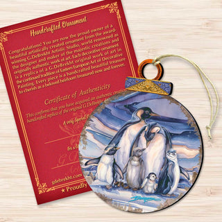 Sno Buddy Like You Wooden Ornaments by J. Bergsma - Wildlife Holiday Decor - 8591659-JB