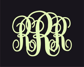 10-36 Unpainted Wooden Personalized Monogram Wall Letters - Personalized Monogram Wall Hanging for Wedding Decor Door Hanger Dorm Room or Rustic Home Decor