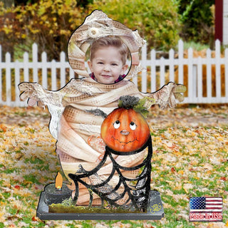 Mummy Halloween Outdoor Decor by Jamie Mills-Price - Thanksgiving Halloween Decor - 8457406FP