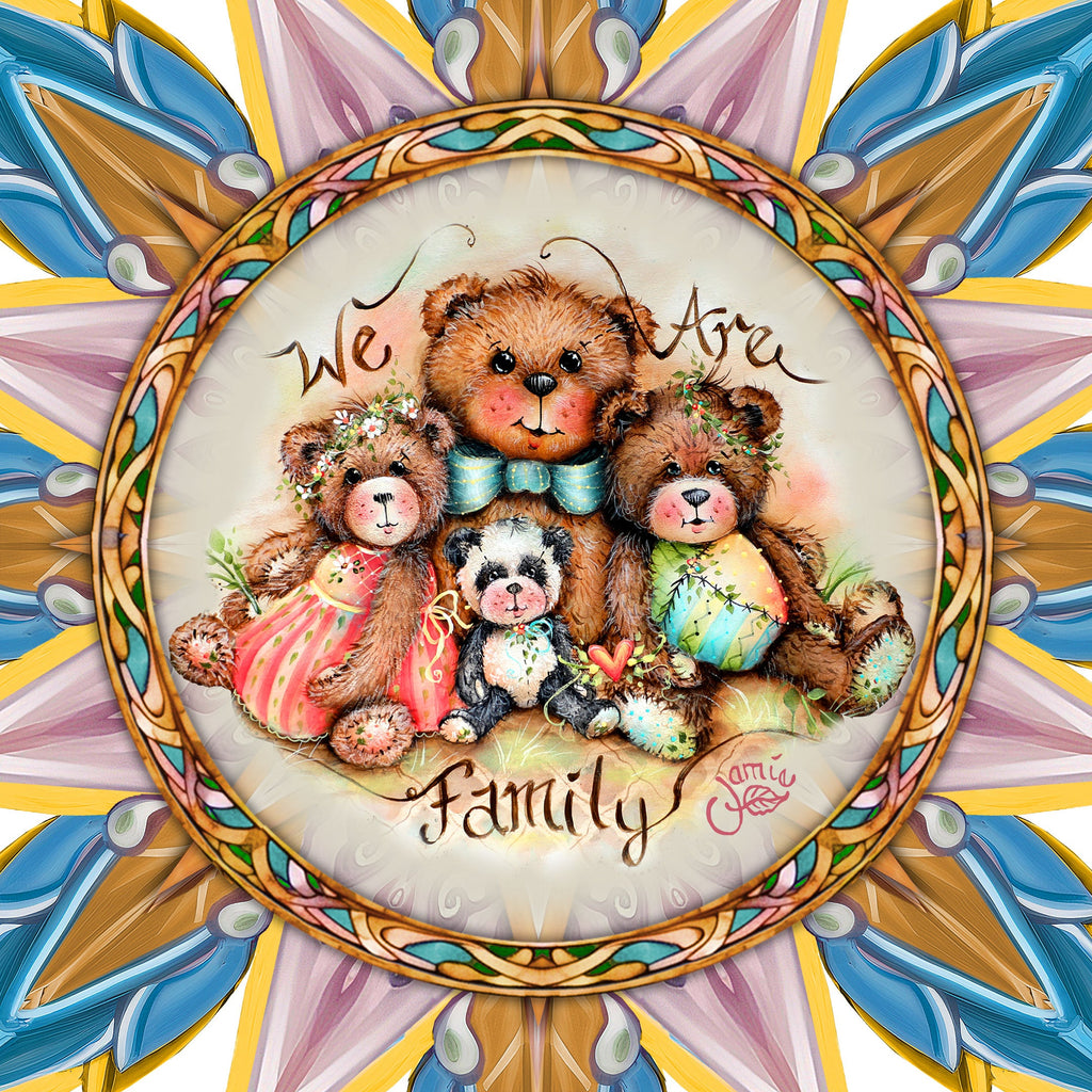 We Are the Family Tree Topper Wooden Decor by Jamie Mills-Price - Christmas Decor - 89520-MP