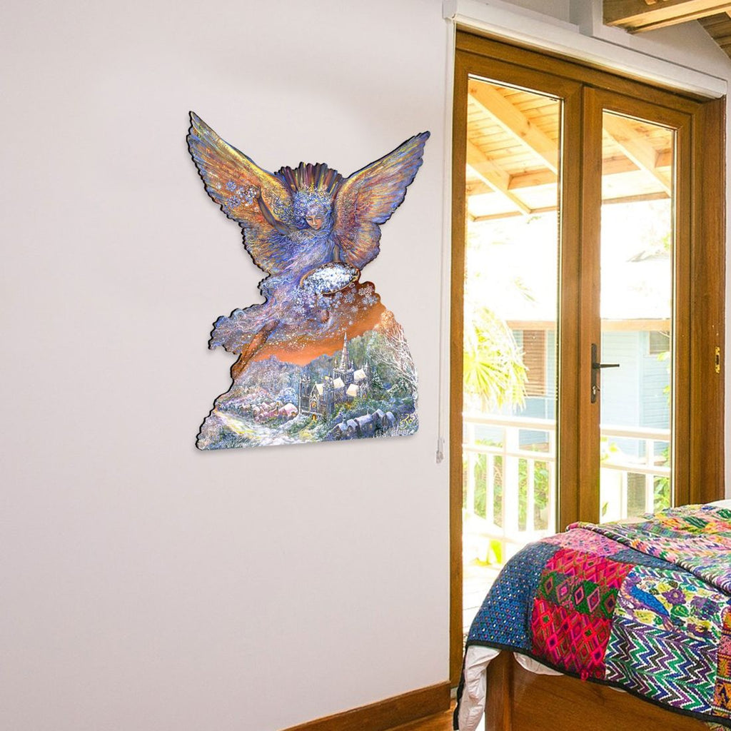 Snow Angel Holiday Door Decor by Josephine Wall - Christmas Decor - 842131H-JW