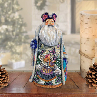 The Fairy Lady Santa Hand-Painted WOODCARVED Masterpiece by G. DeBrekht - Christmas Decor - 217012 *** PRE-ORDER - Handmade Just for You! ***