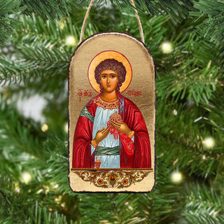 Saint Stephen Religious Orthodox Sacred Icon Ornament - Inspirational Icon Decor - 87056
