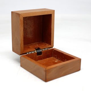One-of-a-Kind WOODCARVED Jewelry BOX 2.5x2.5x1.75 inches Handcarved Unique Home Decoration Beautiful Gift Rare Find Collectible, Unique Hand Carved Gift