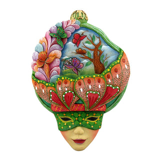 Butterfly Mask Halloween Door Decor by G. DeBrekht - Thanksgiving Halloween Decor - 8161037H