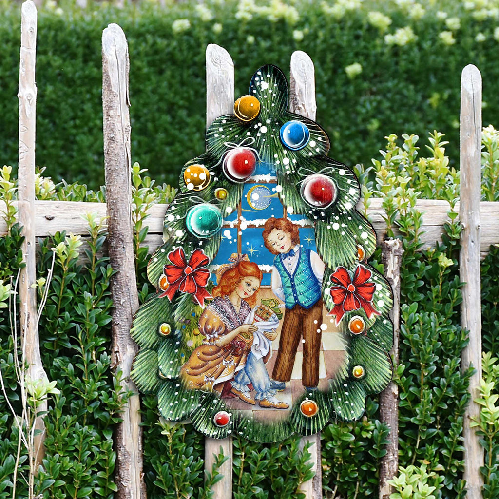 Nutcracker Christmas Tree Door Decor by G. DeBrekht - Christmas Decor - 8119184H
