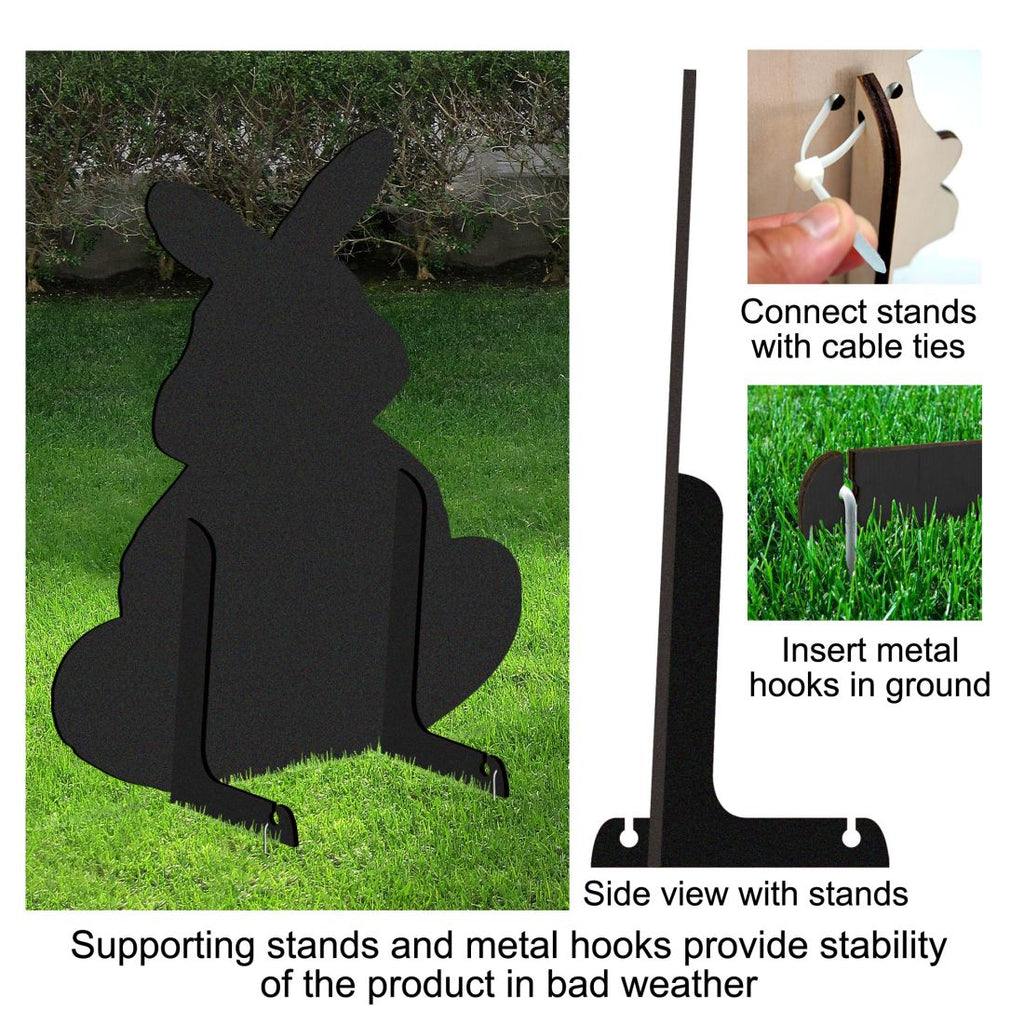 Easter Egg Hunt Bunny Yard Sign by G. DeBrekht - Easter Spring Decor - 8154423-2F