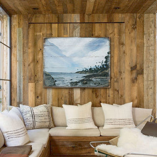 Surfer Wooden Coastal Wall Art by Nature Wonders - Coastal Sea-Life Decor - 84578B