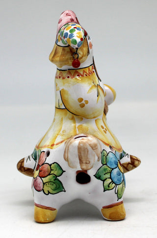 One-of-a-Kind Funny Clown Unique Hand Painted Porcelain Holiday Decor 5