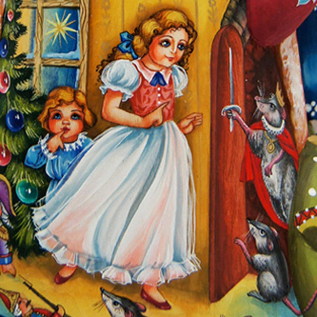 To the Land of Snow Santa Hand-Painted WOODCARVED Masterpiece by G. DeBrekht - Christmas Decor - 241162