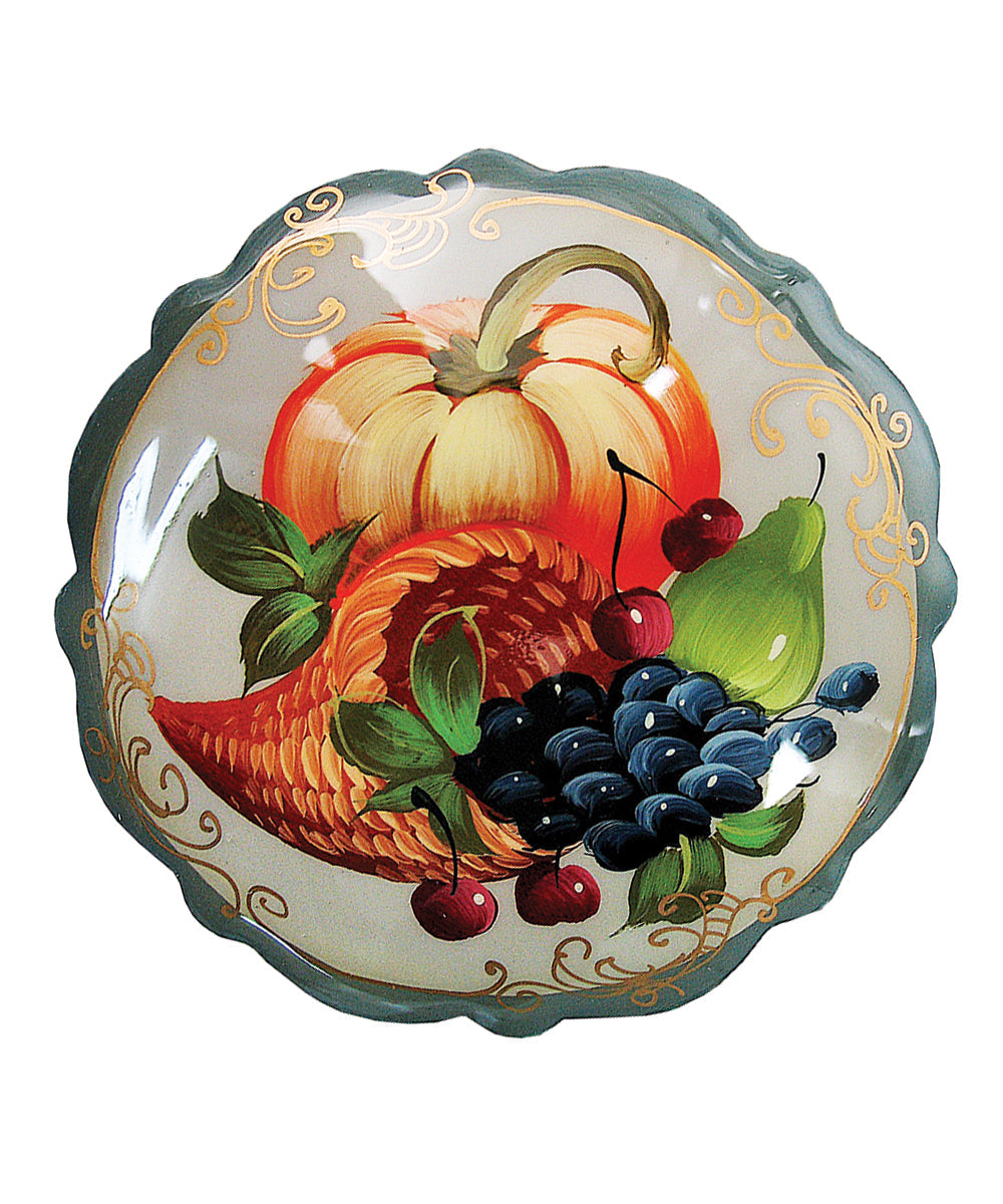 Handpainted Lacquered Miniature Jewelry Brooch Pin by G.DeBrekht Unique Handmade Gift Collectible and Home Decoration