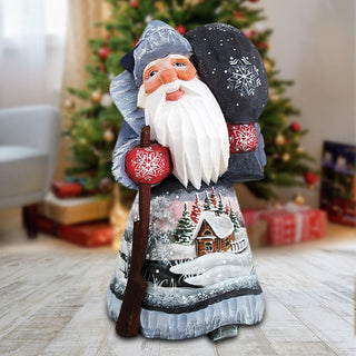 Old World Christmas Joy Hand-Painted WOODCARVED Masterpiece by G. DeBrekht - Wildlife Holiday Decor - 8215094