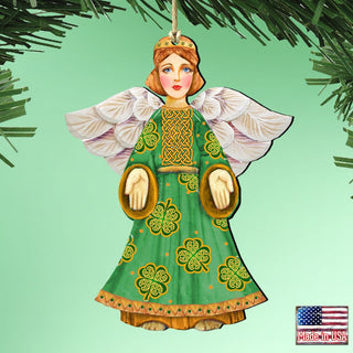 Celtic Angel Christmas Wooden Ornaments by G. DeBrekht - Celtic Decor - 8152723