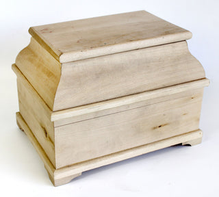 One-of-a-Kind Wooden Chest with 2 layers of the Boxes 11.5 x 8.5