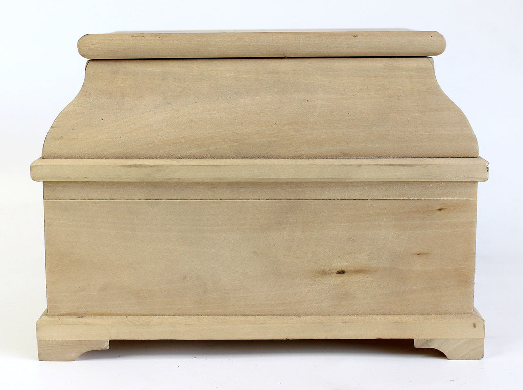 One-of-a-Kind Wooden Chest with 2 layers of the Boxes 11.5 x 8.5