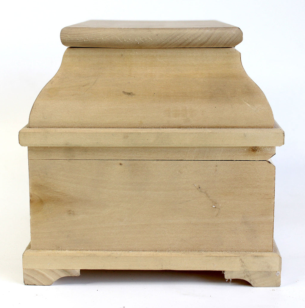 One-of-a-Kind Wooden Chest with 2 layers of the Boxes 11.5 x 8.5