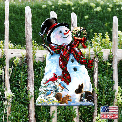 Old Fashioned Showman Holiday Door Decor by D. Gelsinger - Nativity Holiday Decor - 8461018H-1563