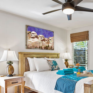 Amarante Mount Rushmore Wooden Wall Art by Nature Wonders - Nature Wildlife Decor - 95247B