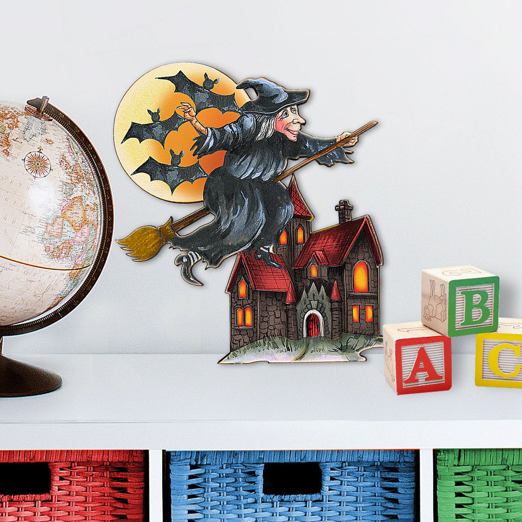 Witch Halloween Door Decor by G. DeBrekht - Thanksgiving Halloween Decor - 8114010H