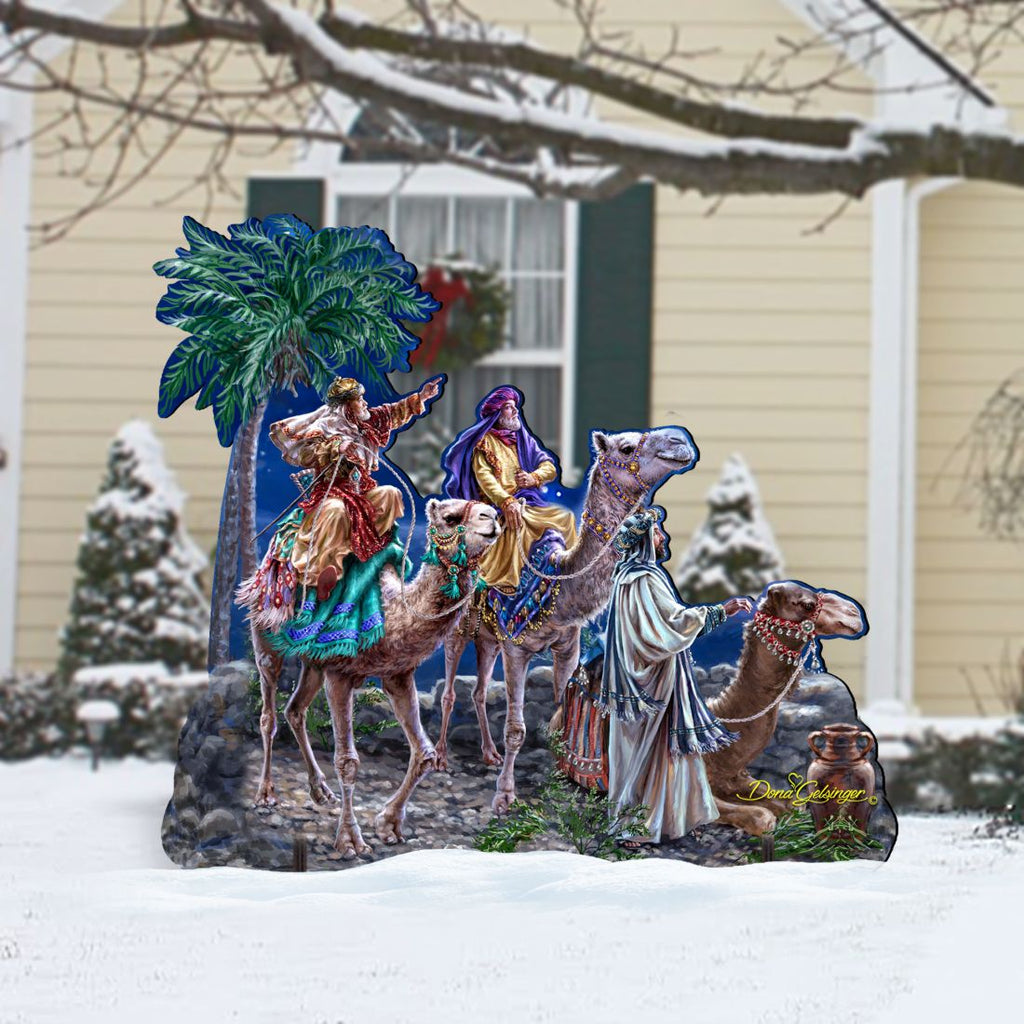 The Magic of Three Kings Nativity Outdoor Decor by D. Gelsinger - Nativity Holiday Decor - 8461022F-1810