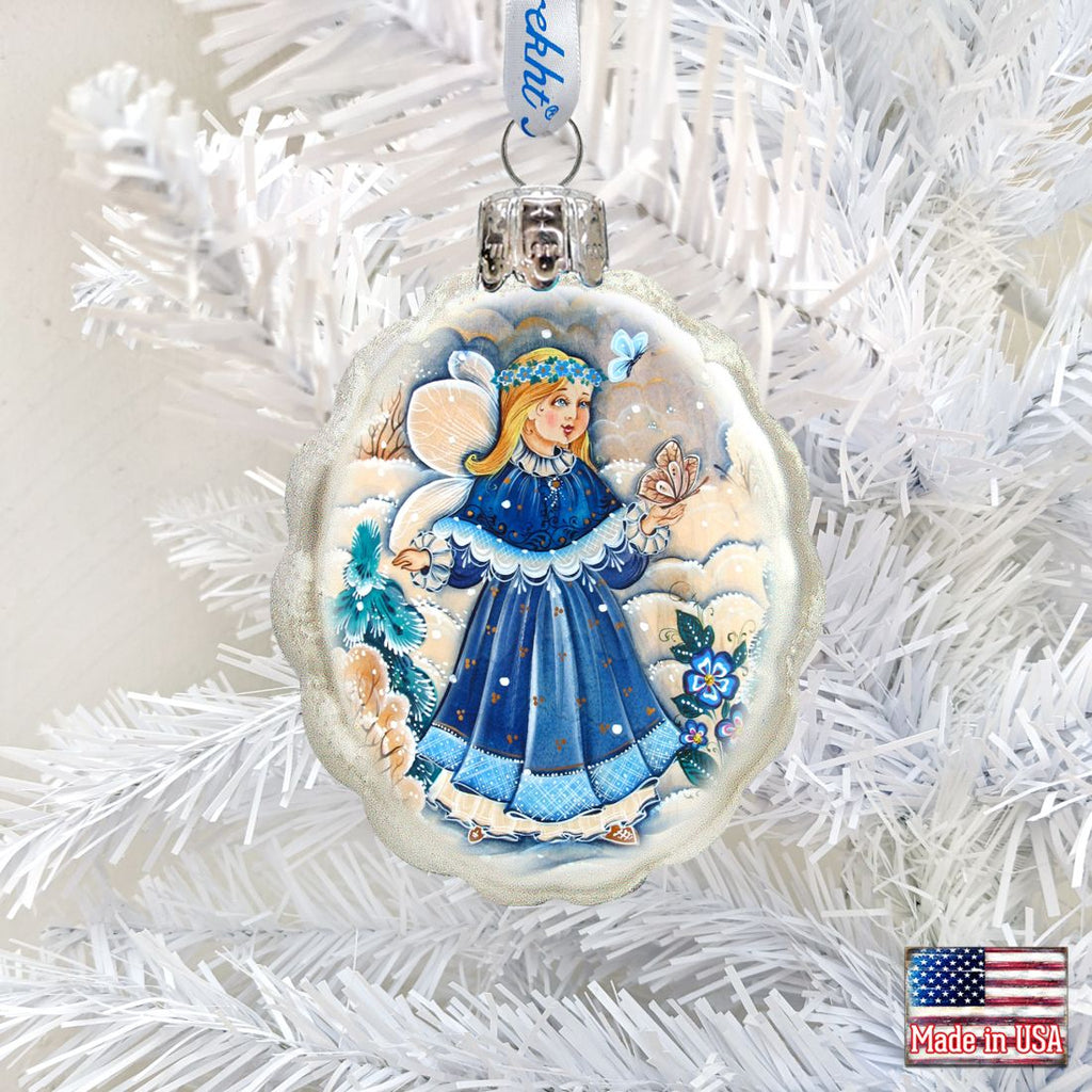 Little Fairy Mercury Glass Ornament by G. DeBrekht - Christmas Decor - 773032