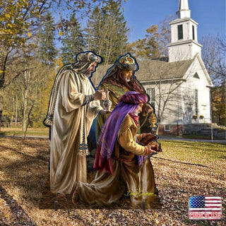 Three Kings Nativity Outdoor Decor by D. Gelsinger - Nativity Holiday Decor - 8461042-2F-1201