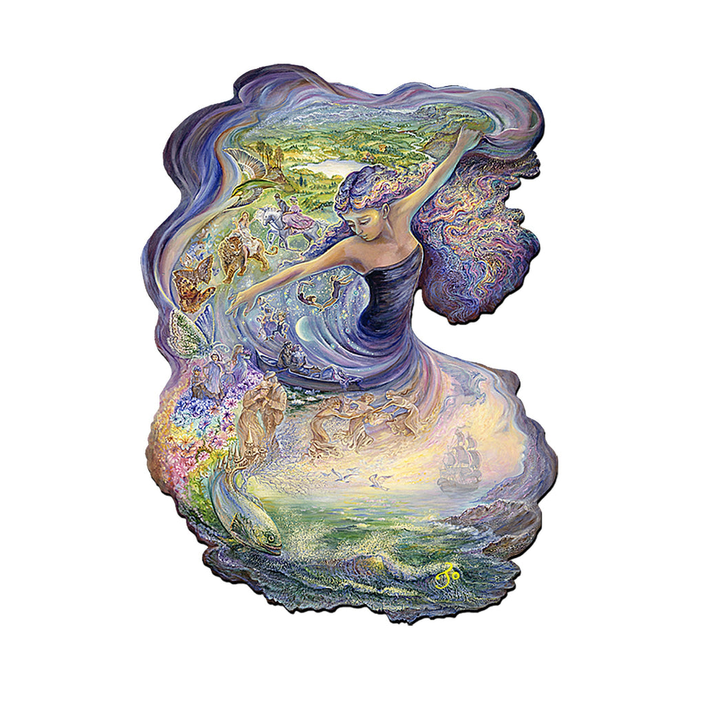 Dance of Dreams Wall Hanger by Josephine Wall - Christmas Decor - 845618H-JW