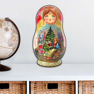 Nutcracker Story Nesting Doll Holiday Outdoor Decor Large Ornament by G. DeBrekht - Christmas Decor - 8115762M