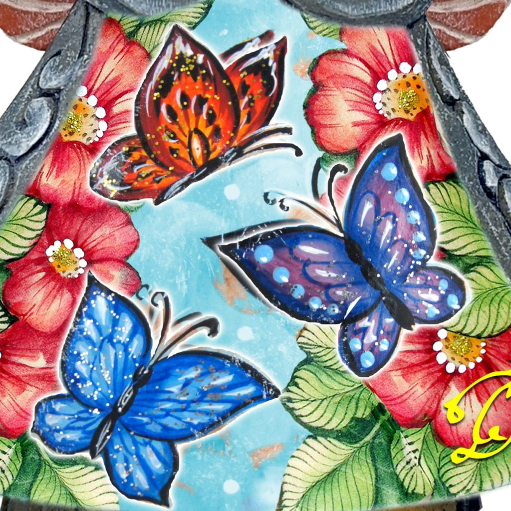 Butterfly Angel Handcrafted Christmas Figurine - G. DeBrekht - Nativity Holiday Decor - 516659