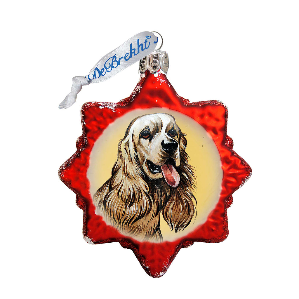 Labradoodle Mercury Glass Ornament by G. DeBrekht - Pets Dog and Cats Decor - 774021