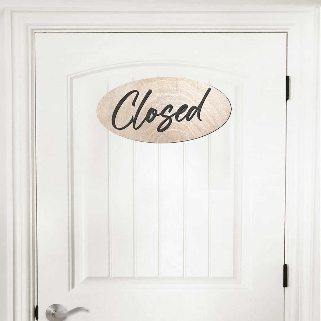 Closed Sign for Business, Boutique, Salon, Store sign, Closed sign, Custom business sign - 320314