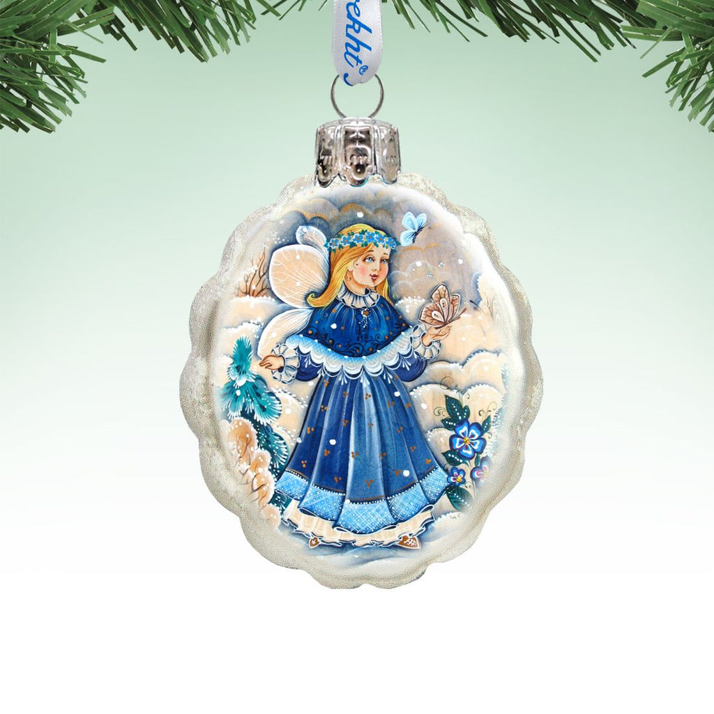 Little Fairy Mercury Glass Ornament by G. DeBrekht - Christmas Decor - 773032