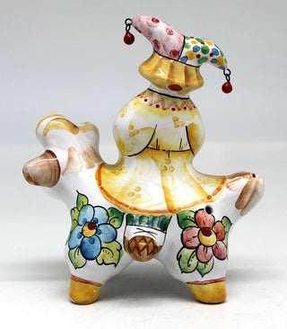 One-of-a-Kind Funny Clown Unique Hand Painted Porcelain Holiday Decor 5