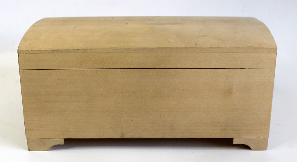 One-of-a-Kind Wooden Chest Box 10x8