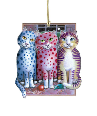 Board Meeting Holiday Door Decor by Laura Seeley - Pets Dog and Cats Decor - 8512051H